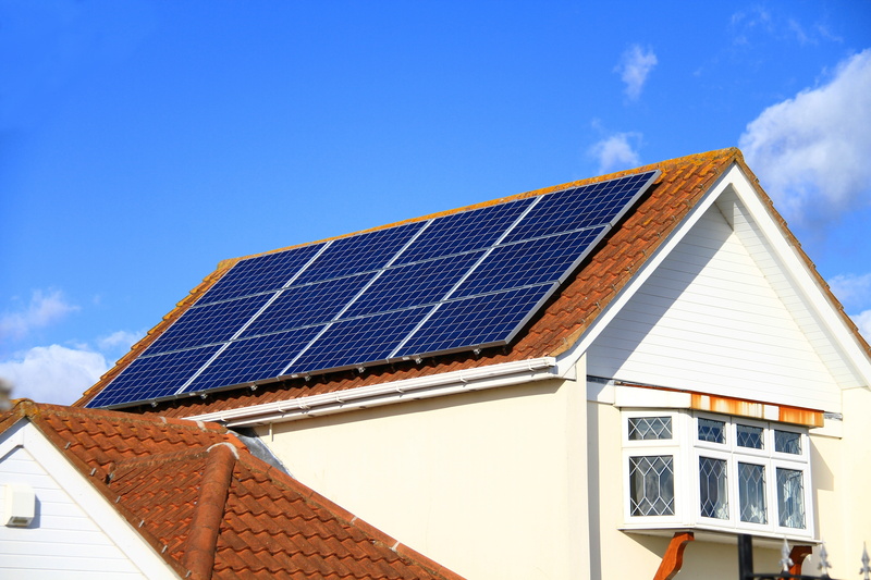 solar-panel-on-roof-of-home
